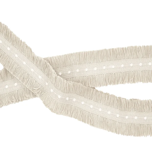 Photo of the fabric Dot Fringe T85 04 swatch by Villa Nova. Use for Trim