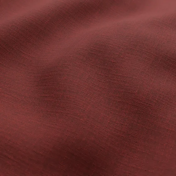 Photo of the fabric Mauritius Sherry swatch by Zepel. Use for Curtains, Upholstery, Accessory, Top of Bed. Style of Plain, Texture
