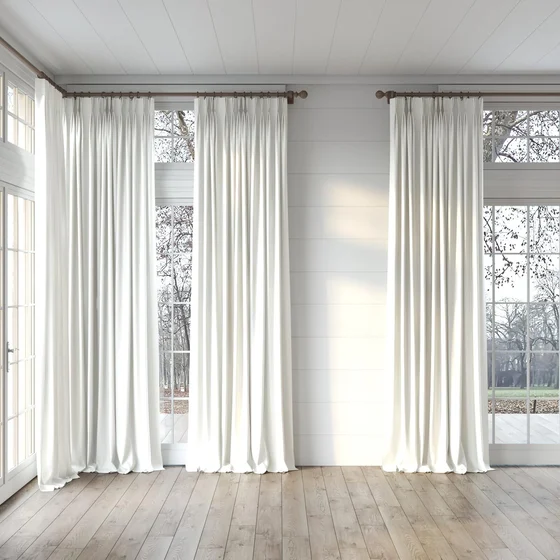 Photo of the fabric Eternal Ivory swatch by Mokum. Use for Curtains, Upholstery, Accessory. Style of Plain, Texture