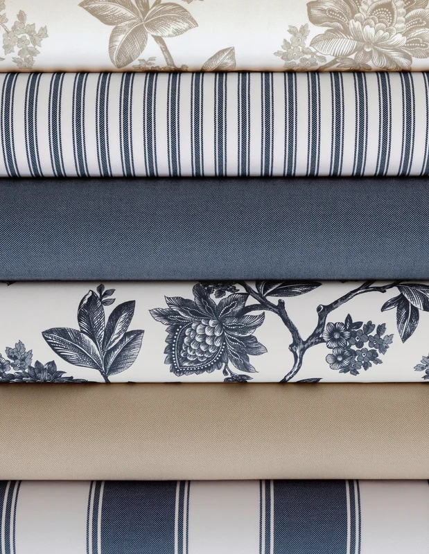 Photo of the fabric Classique Linen in situ by James Dunlop. Use for Upholstery, Accessory. Style of Plain