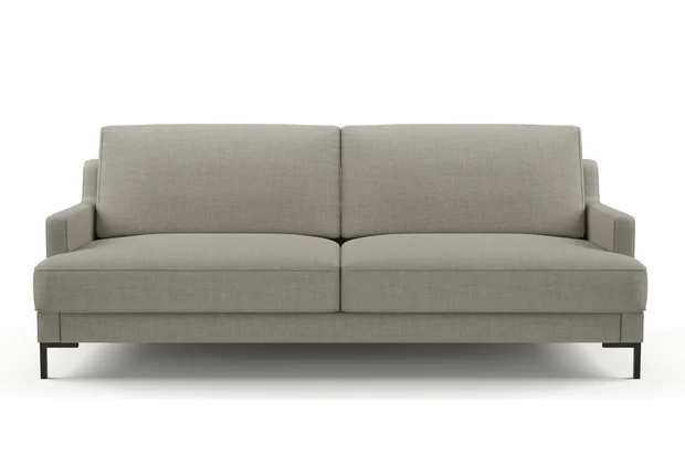 Photo of the fabric Ficus Dove Grey swatch by Mokum. Use for Upholstery, Accessory. Style of Plain, Texture