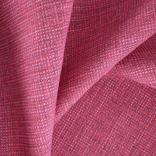 Photo of the fabric Jaxx Fuchsia swatch by FR-One. Use for Curtains, Upholstery, Accessory, Top of Bed. Style of Plain, Taffeta