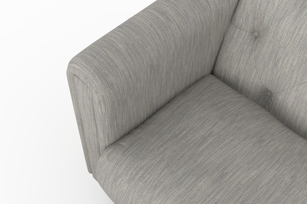 Photo of the fabric Tanzania Opal Gray swatch by James Dunlop. Use for Upholstery, Accessory. Style of Plain, Texture