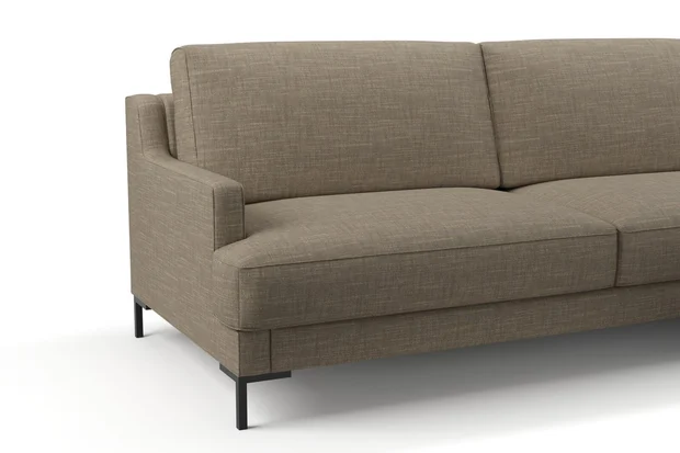 Photo of the fabric Ficus Driftwood swatch by Mokum. Use for Upholstery, Accessory. Style of Plain, Texture