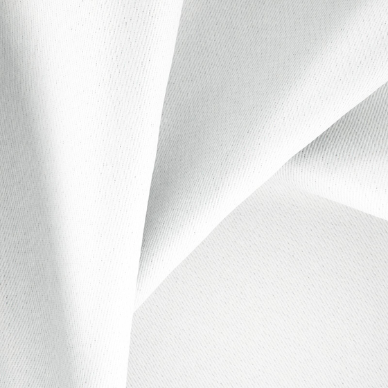 Photo of the fabric Dozing Snow swatch by Zepel. Use for Curtains, Accessory. Style of Dim Out, Plain