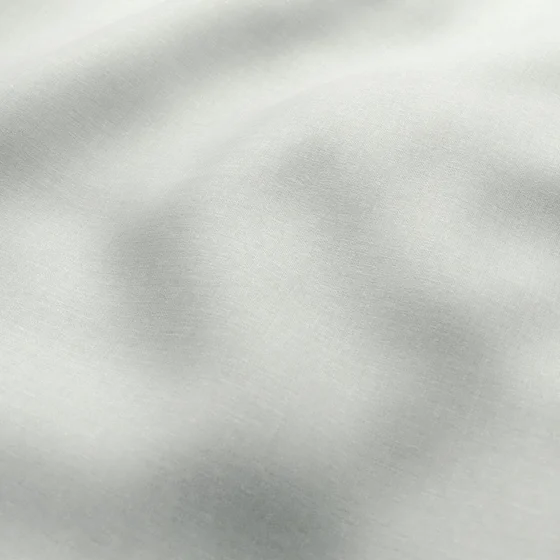Photo of the fabric Kidglove Limestone swatch by Zepel FibreGuard. Use for Curtains, Upholstery, Accessory, Top of Bed. Style of Plain, Taffeta