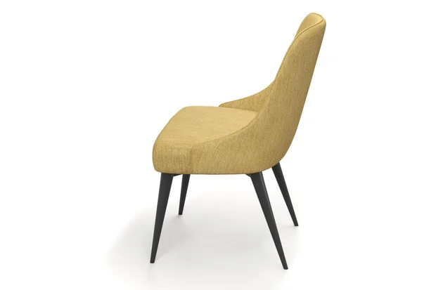 Photo of the fabric Trezor Honey swatch by James Dunlop FibreGuard. Use for Curtains, Upholstery, Accessory. Style of Chenille, Plain