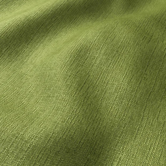 Photo of the fabric Enforcer Avocado swatch by Zepel. Use for Curtains, Upholstery, Accessory, Top of Bed. Style of Chenille, Plain