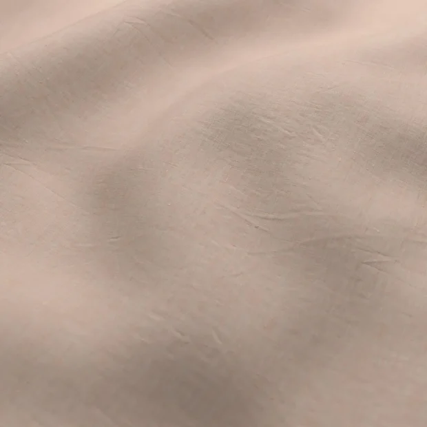 Photo of the fabric Gouache Nude swatch by Mokum. Use for Curtains, Accessory. Style of Plain, Taffeta