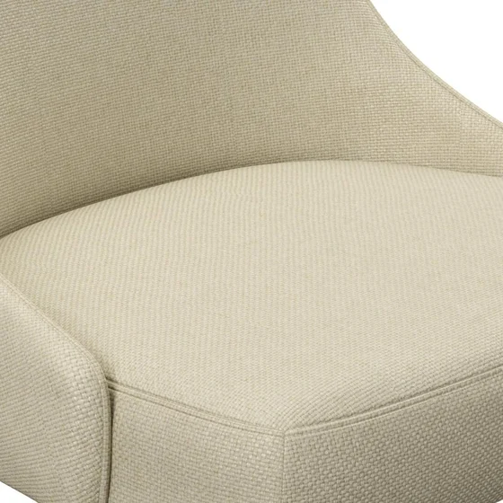 Photo of the fabric Aviator Raffia swatch by James Dunlop FibreGuard. Use for Upholstery, Accessory, Top of Bed. Style of Chenille, Plain