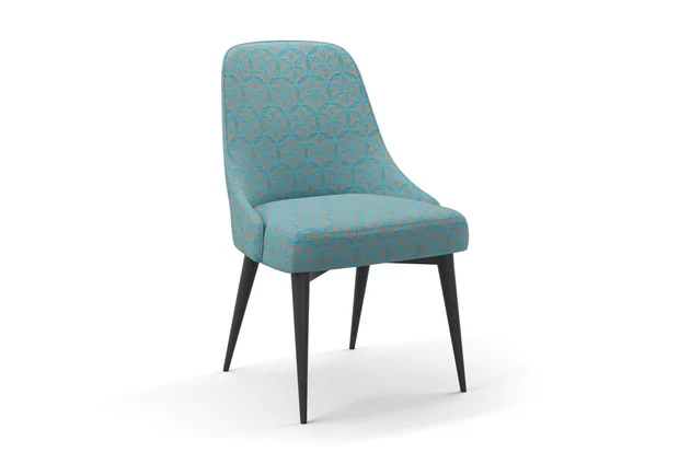 Photo of the fabric Tapa Aqua swatch by James Dunlop. Use for Upholstery, Accessory. Style of Geometric