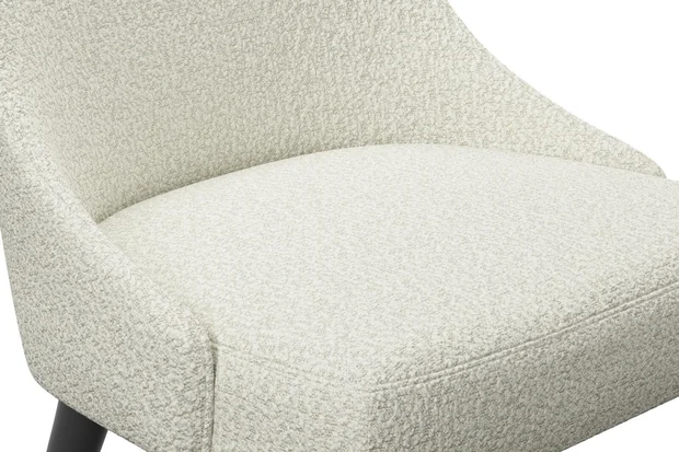 Photo of the fabric Airlie Oyster swatch by James Dunlop. Use for Upholstery, Accessory. Style of Plain, Texture