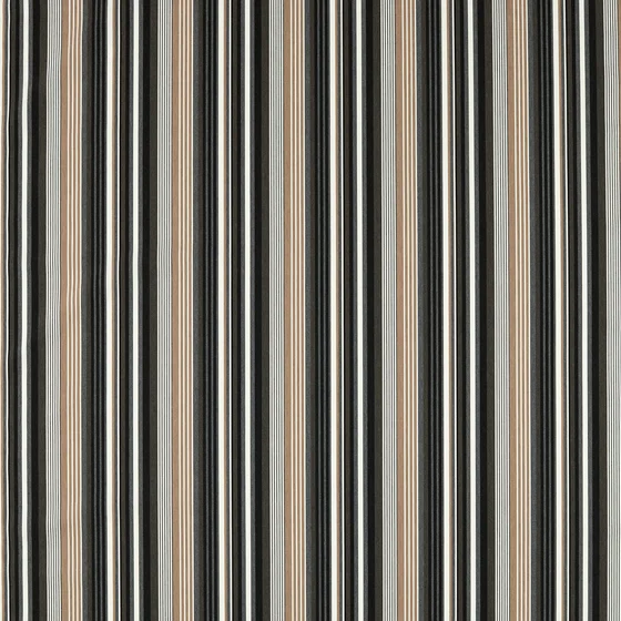 Photo of the fabric Idro Outdoor F1667 1 swatch by Clarke & Clarke. . Style of Stripe, Taffeta