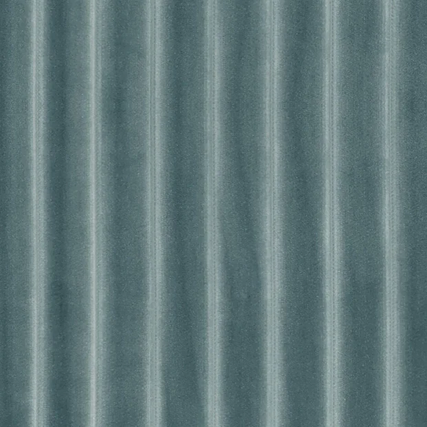 Photo of the fabric Cordial Sage swatch by Zepel FibreGuard. Use for Curtains, Upholstery, Accessory, Top of Bed. Style of Stripe, Velvet