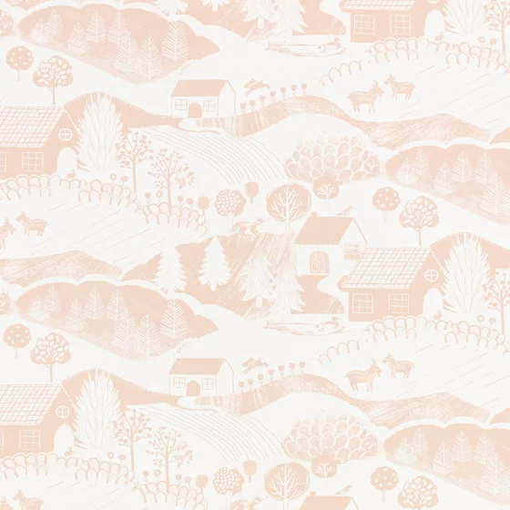 Photo of the fabric Far, Far Away Wallpaper W644 01 swatch by Villa Nova. Use for Wall Covering. Style of Childrens, Uncoated Non-Woven