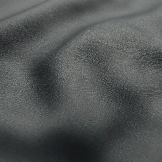 Photo of the fabric Stallion 2 Blackout Forged swatch by James Dunlop Essentials. Use for Curtains. Style of Plain, Texture
