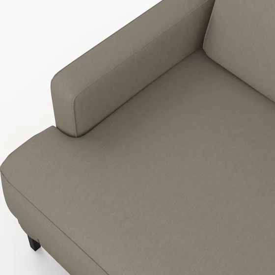 Photo of the fabric Eternal Jute swatch by Mokum. Use for Curtains, Upholstery, Accessory. Style of Plain, Texture