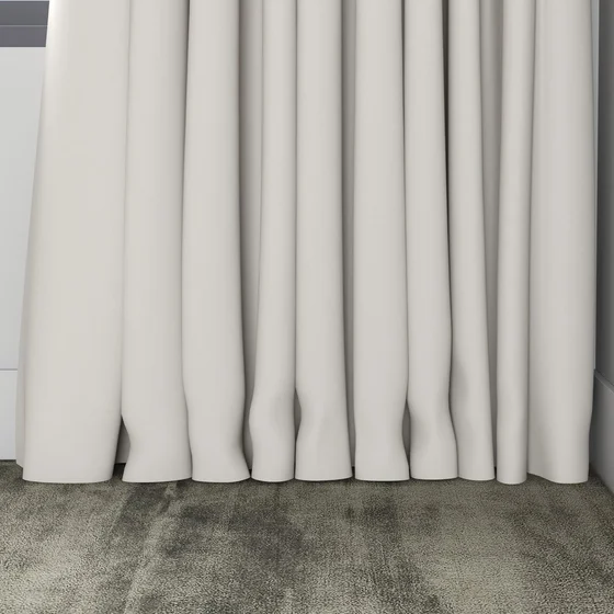 Photo of the fabric Quantum FR Oyster swatch by Linings. Use for Curtains. Style of Dim Out