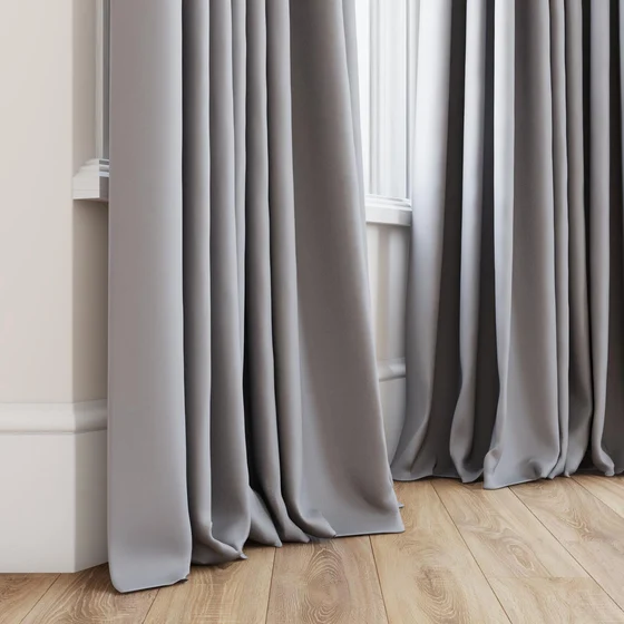 Photo of the fabric Quantum FR Quarry swatch by Linings. Use for Curtains. Style of Dim Out