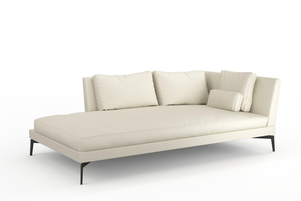 Photo of the fabric Strata Chalk swatch by Mokum. Use for Upholstery, Accessory. Style of Plain, Texture