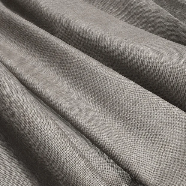 Photo of the fabric Uru Cement swatch by Mokum. Use for Sheer Curtains. Style of Plain, Sheer