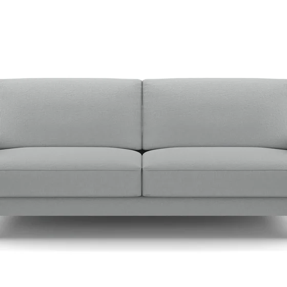 Photo of the fabric Obi Stonewash Cloud swatch by Mokum. Use for Curtains, Upholstery Light Duty, Accessory, Top of Bed. Style of Plain, Texture