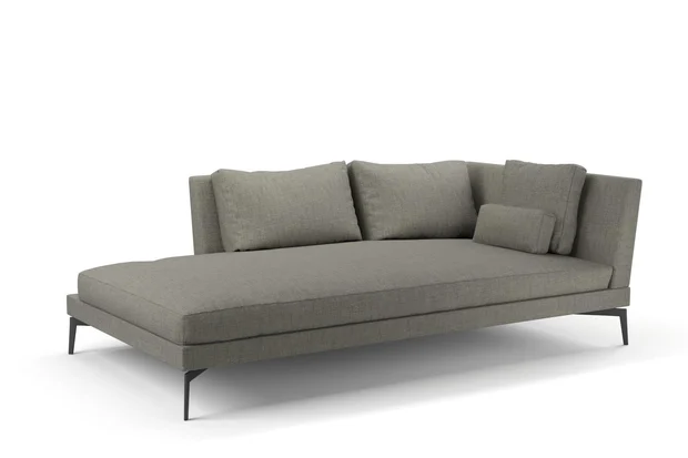 Photo of the fabric Sahel Slate swatch by Mokum. Use for Upholstery, Accessory. Style of Plain, Texture