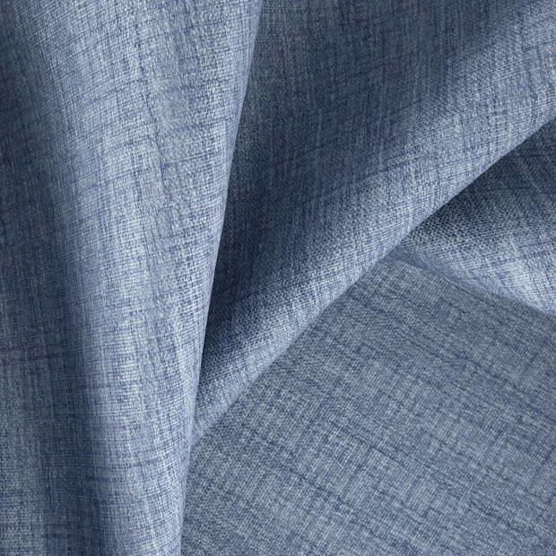Photo of the fabric Lullaby Denim swatch by Zepel. Use for Curtains, Accessory, Top of Bed. Style of Dim Out, Plain
