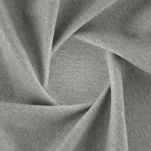 Photo of the fabric Bravo Mouse swatch by Zepel FibreGuard. Use for Upholstery, Accessory, Top of Bed. Style of Plain, Texture