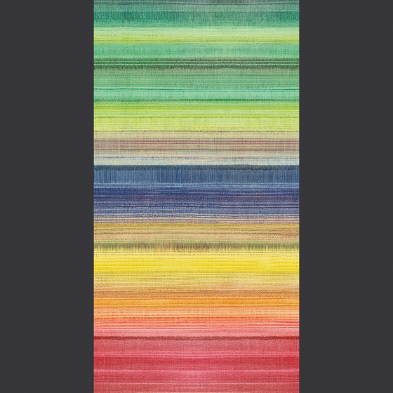 Photo of the fabric Multistripe Panel 8491 8491 24 28 swatch by Casadeco. Use for Wall Covering, Wall Panel/Mural