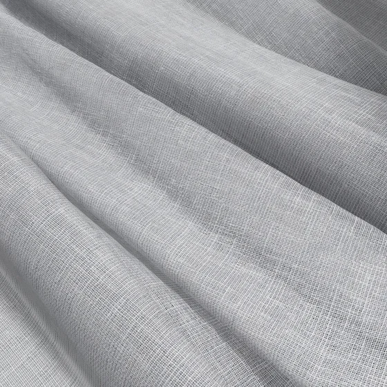 Photo of the fabric Seaview Sky swatch by James Dunlop. Use for Sheer Curtains. Style of Plain, Sheer