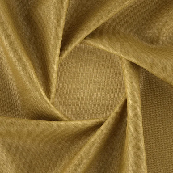 Photo of the fabric Re-Juvenate Gold swatch by FR-One. Use for Curtains. Style of Dim Out, Plain