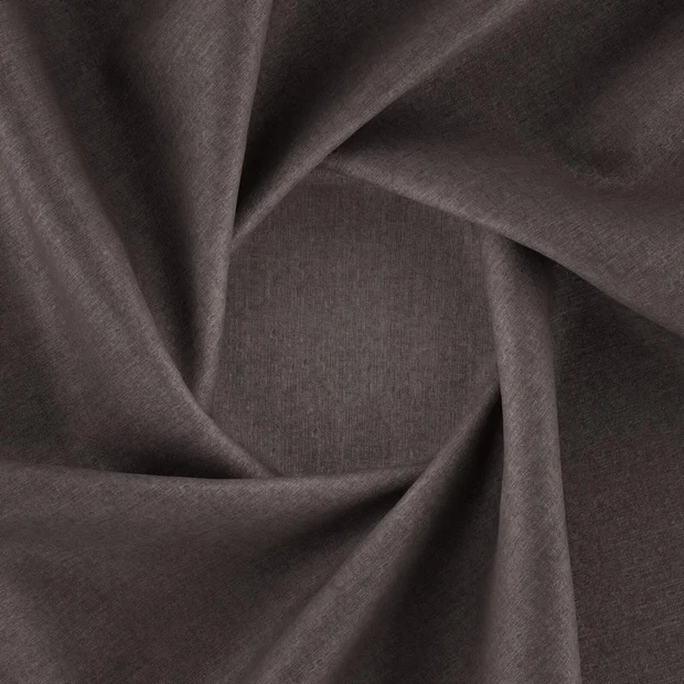 Photo of the fabric Cushy Chestnut swatch by Zepel. Use for Curtains, Upholstery, Accessory, Top of Bed. Style of Plain, Texture