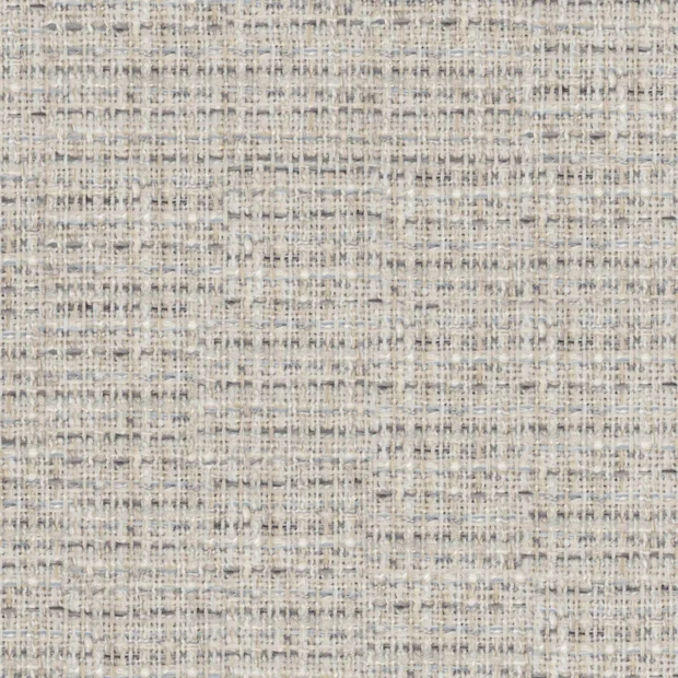 Photo of the fabric Gabrielle Dove Grey swatch by Mokum FibreGuard. Use for Upholstery, Accessory, Top of Bed. Style of Plain, Texture