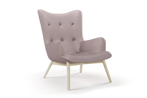 Photo of the fabric Provence Orchid swatch by James Dunlop Essentials. Use for Curtains, Upholstery, Accessory, Top of Bed. Style of Plain, Texture