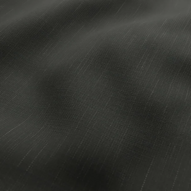 Photo of the fabric Ficus Soot swatch by Mokum. Use for Upholstery, Accessory. Style of Plain, Texture