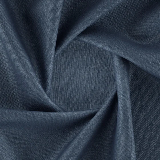 Photo of the fabric Linex Marine swatch by Zepel. Use for Curtains, Upholstery, Accessory, Top of Bed. Style of Plain, Texture