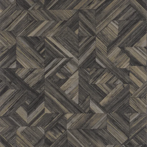 Photo of the fabric Paille Wallpaper 8818 8818 97 09 swatch by Casadeco. Use for Wall Covering. Style of Geometric
