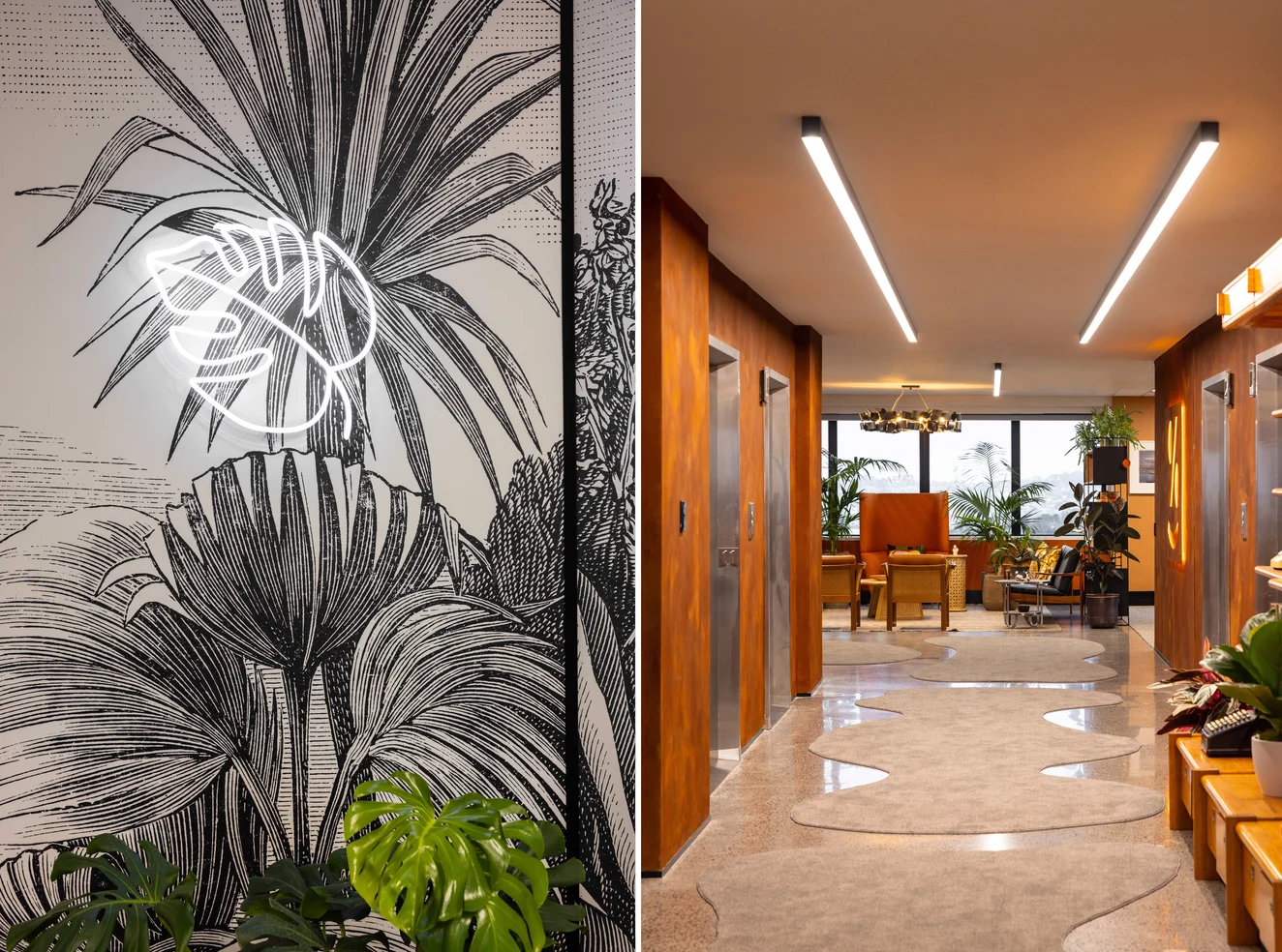Wallcovering in Balade Sauvage by Casadeco