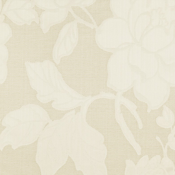 Photo of the fabric Antonym Sesame swatch by Zepel. Use for Curtains, Upholstery Light Duty, Accessory, Top of Bed. Style of Floral And Botannical, Jacquard