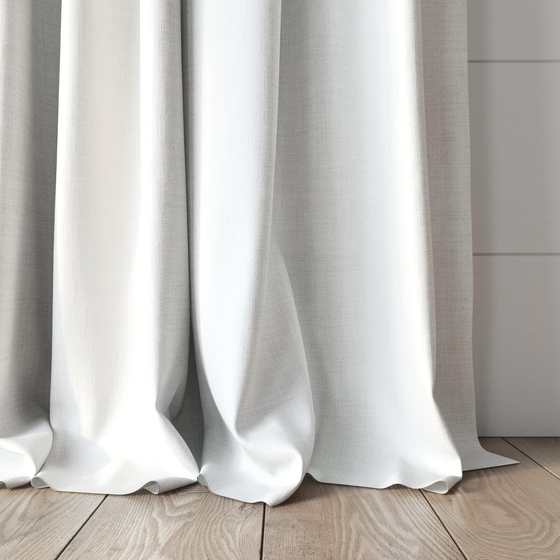 Photo of the fabric Keystone Snow swatch by James Dunlop FibreGuard. Use for Curtains, Upholstery, Accessory, Top of Bed. Style of Plain, Texture