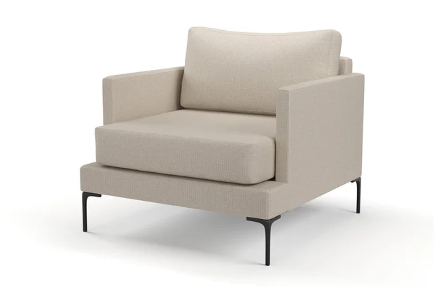 Photo of the fabric Souk Pebble swatch by Mokum. Use for Upholstery, Accessory. Style of Plain, Texture