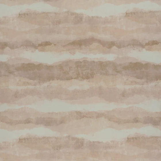 Photo of the fabric Anticline Blackout Desert swatch by James Dunlop. Use for Curtains. Style of Abstract