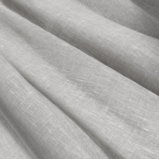 Photo of the fabric Enso Pearl swatch by Mokum. Use for Sheer Curtains. Style of Plain, Sheer