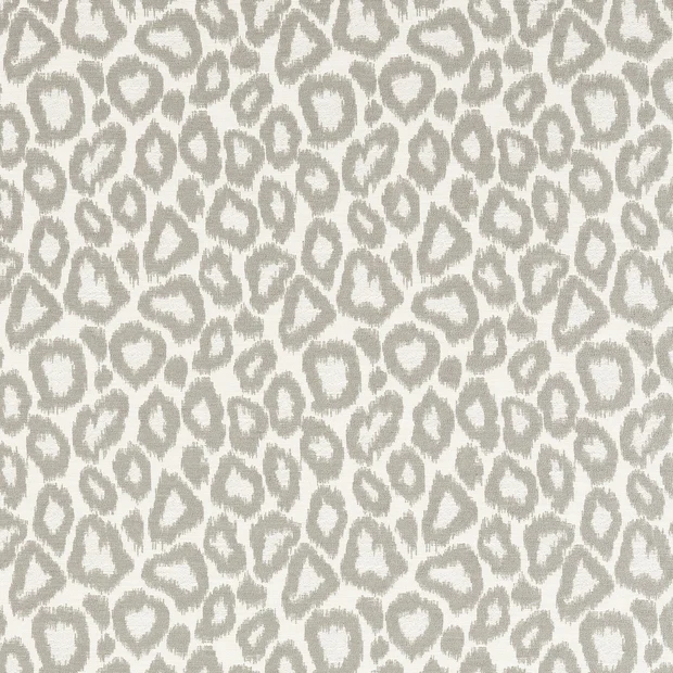 Photo of the fabric Ortega F1776 3 swatch by Clarke & Clarke. Use for Curtains, Upholstery Light Duty, Accessory. Style of Animals And Birds, Taffeta