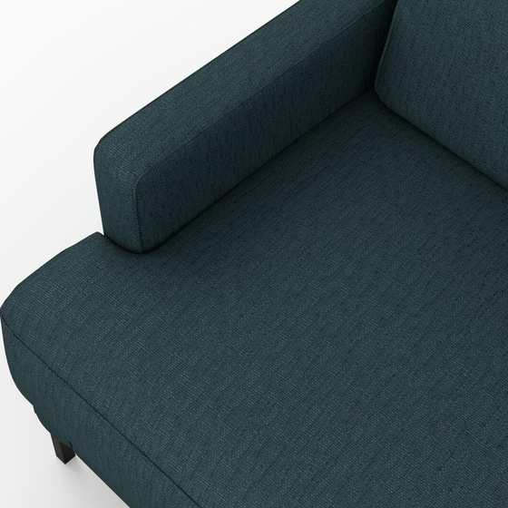 Photo of the fabric Pandanus Lagoon swatch by Mokum. Use for Upholstery. Style of Plain, Taffeta