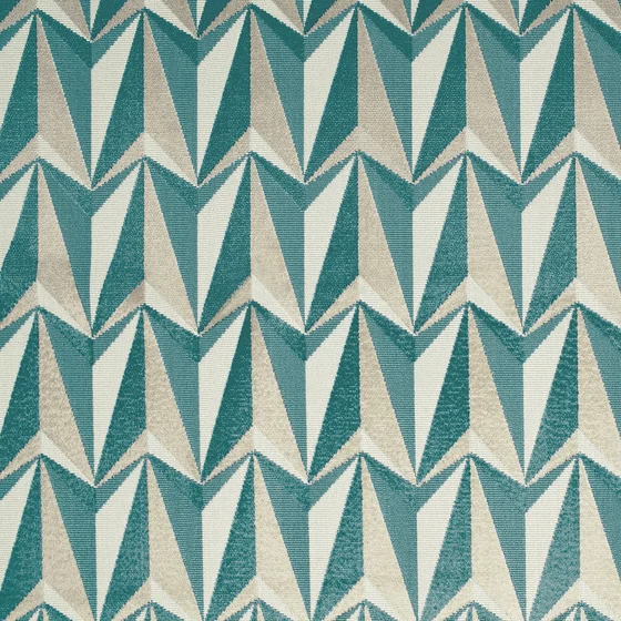Photo of the fabric Origami Rockets K5165 05 swatch by Kirkby Design. Use for Upholstery, Accessory. Style of Geometric, Print