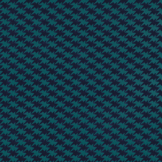 Photo of the fabric Zig Zag Birds K5162 08 swatch by Kirkby Design. Use for Upholstery, Accessory. Style of Geometric, Velvet