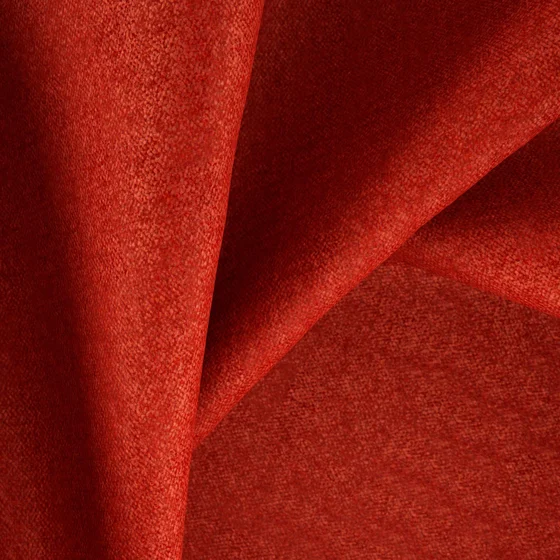 Photo of the fabric Bolshoi Sienna swatch by Zepel. Use for Curtains, Upholstery, Accessory, Top of Bed. Style of Chenille, Plain