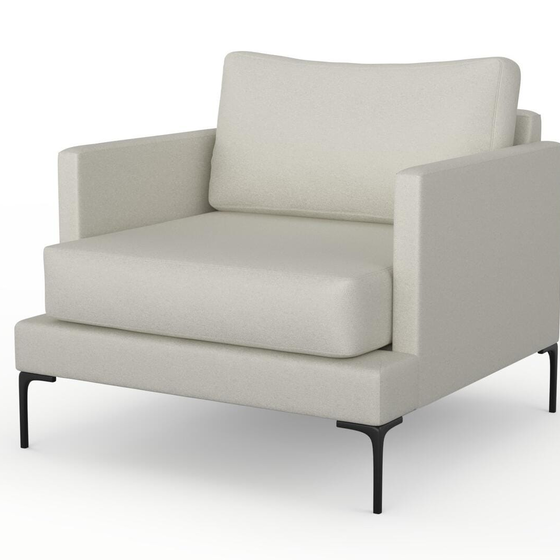 Photo of the fabric Epitome Chalk swatch by Mokum. Use for Upholstery, Accessory. Style of Plain, Taffeta